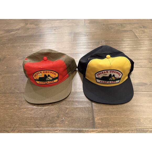 Lot Of 2 Pukka Mens Colfax Council 2021 Camp-O-Ree Adjustable SnapBack Hat NWOT - Picture 2 of 9